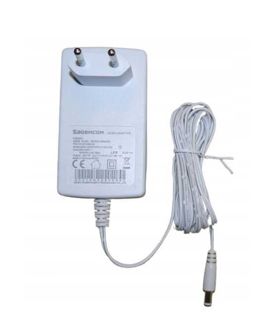 Zasilacz SAGEMCOM 12V 2A WTYK 5,5x 2,1 mm BIAŁY MSA-C2000CS12.0-24U-DE