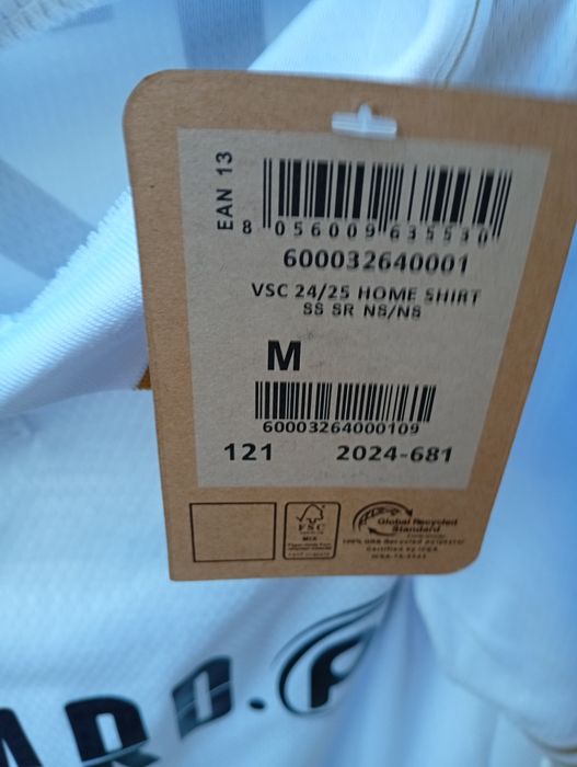 Camisola nova oficial do V.S. Guimarães. Tamanho M