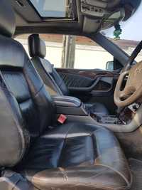Tapicerka, Wnętrze  skóry Mercedes W140 CL 1998r komplet fotele boczki