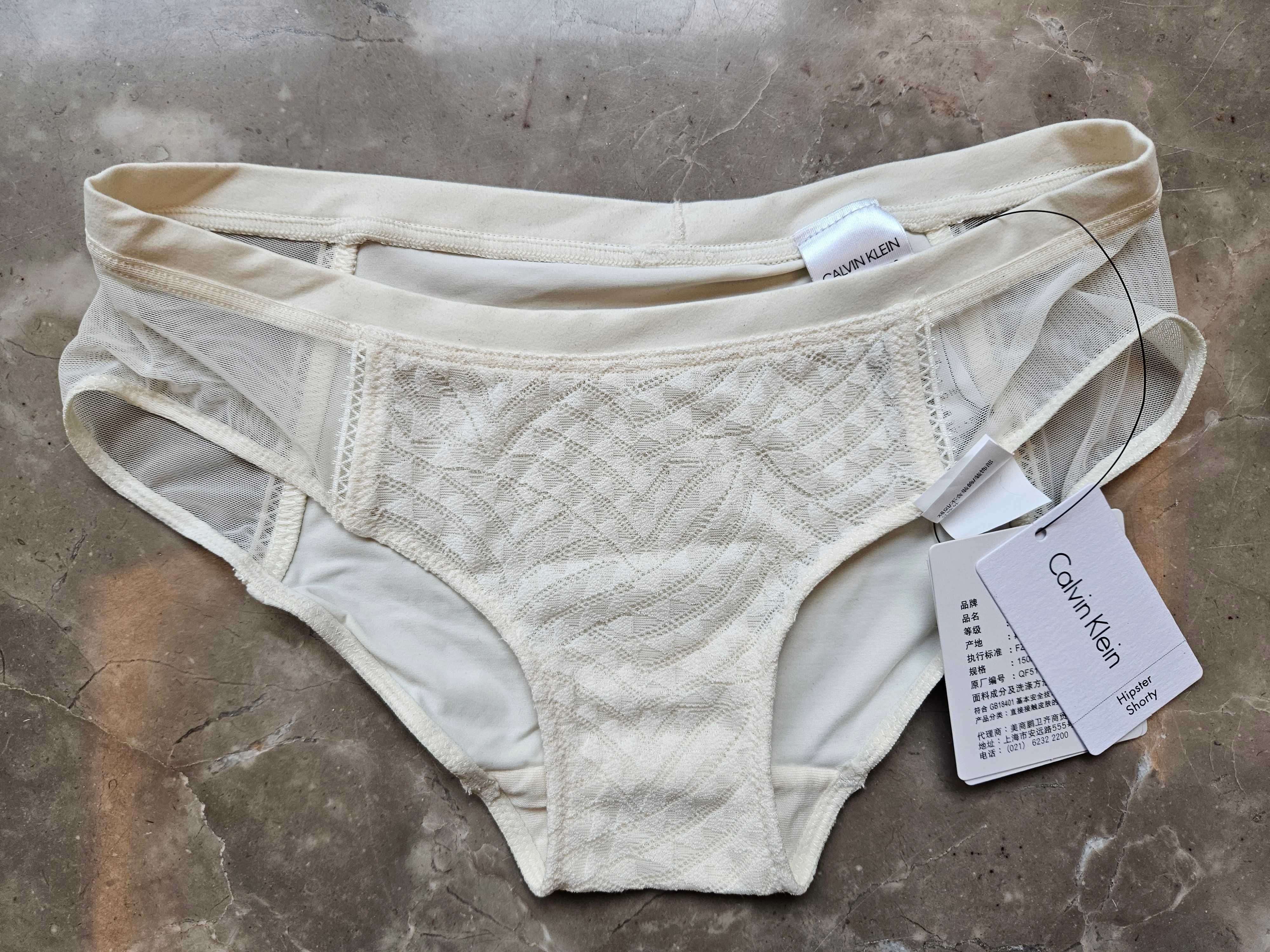 Calvin Klein koronkowe majtki damskie figi rozmiar XS/ 34 NOWE