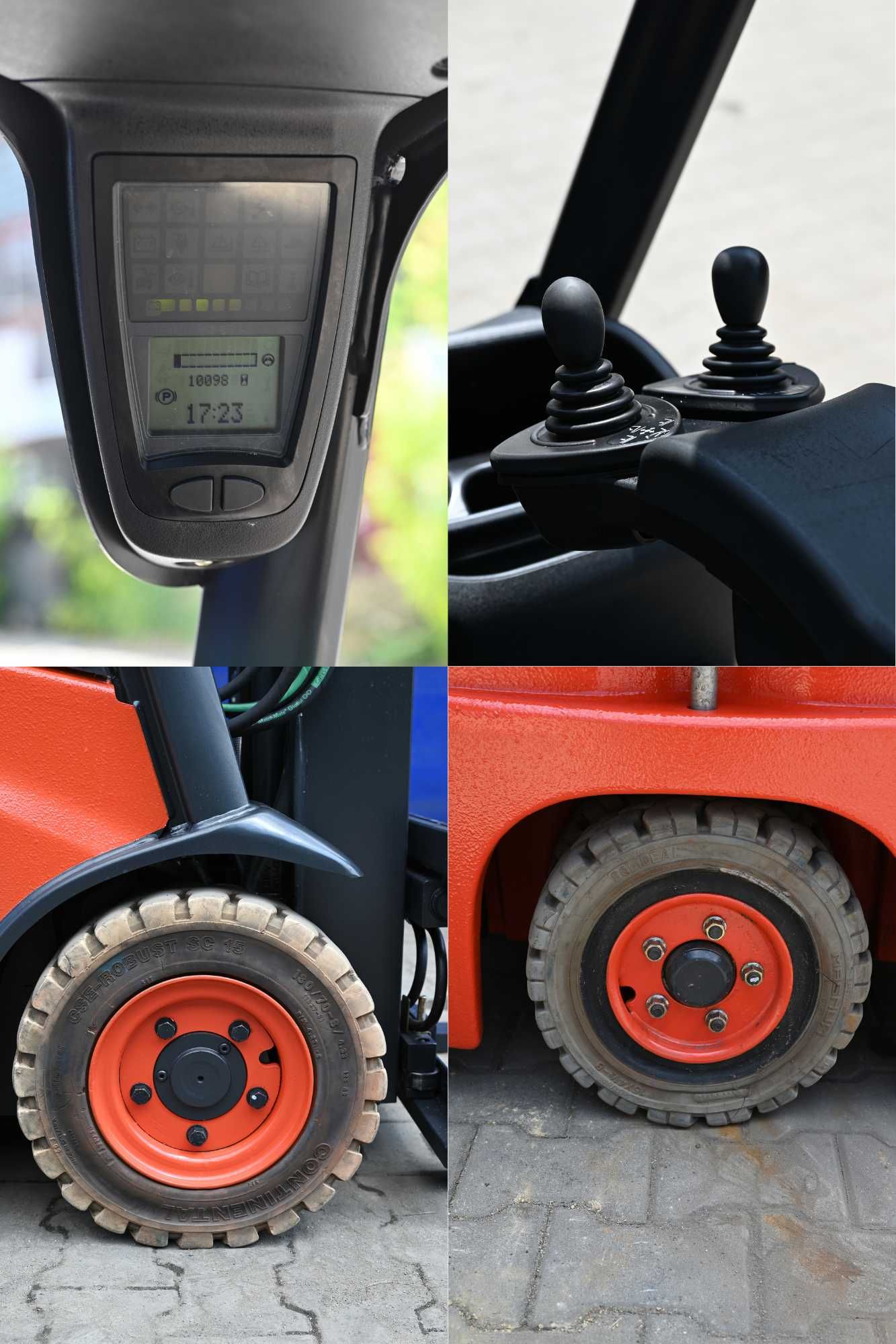 Wózek widłowy Linde E16 Triplex 540 cm 2013 rok Bateria 2020r FHP 402