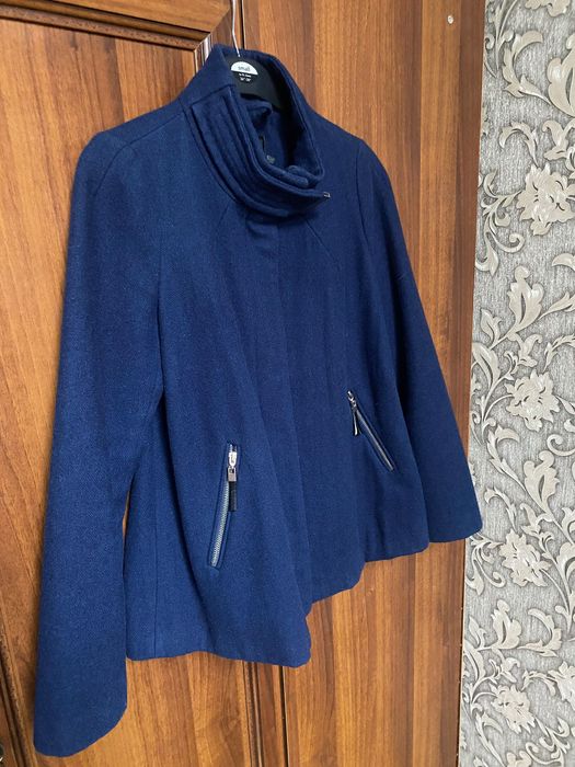 Осіннє коротке пальто Mango S шерсть демисезонна куртка /для вагітних