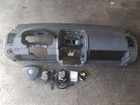 Kokpit deska rozdzielcza pasy sensor airbag poduszki VW POLO 9N lift