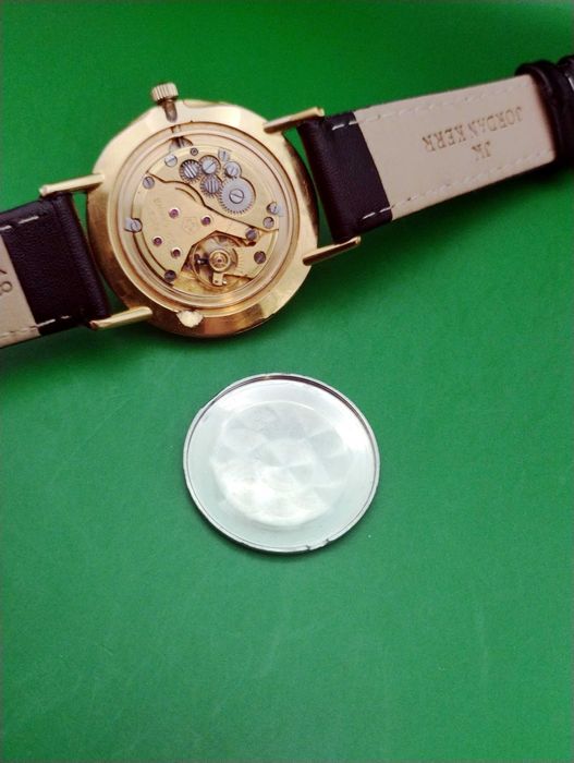 Poljot De Luxe męski garniturowy zegarek mechaniczny Au 20