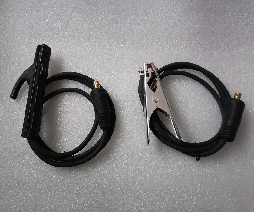 Кабель для сварочного сварки, штекери 12мм Байонет 35-50 маса електрод