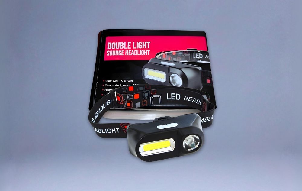 ТОП ПРОДАЖУ 2025, Налобний ліхтар із змінним 18650