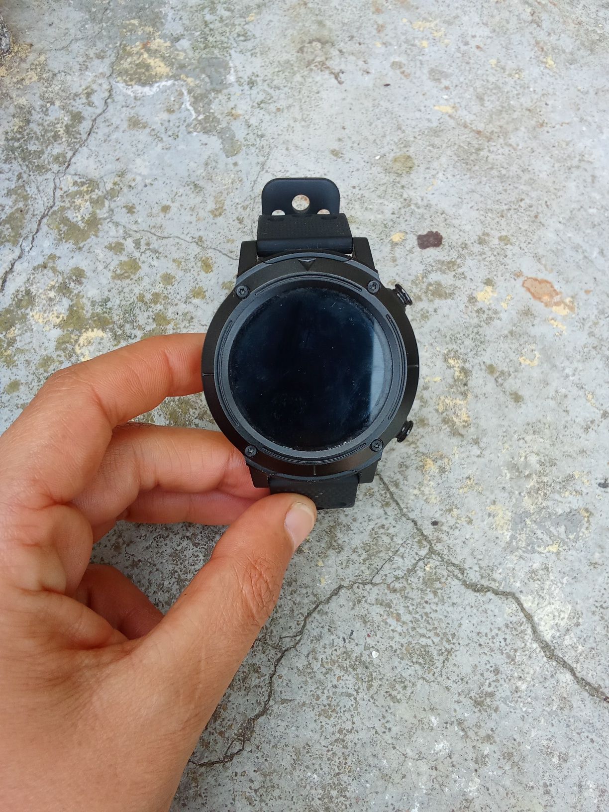 Smartwatch com bluetooth Goodis SW6468BK Preto"compatível com android