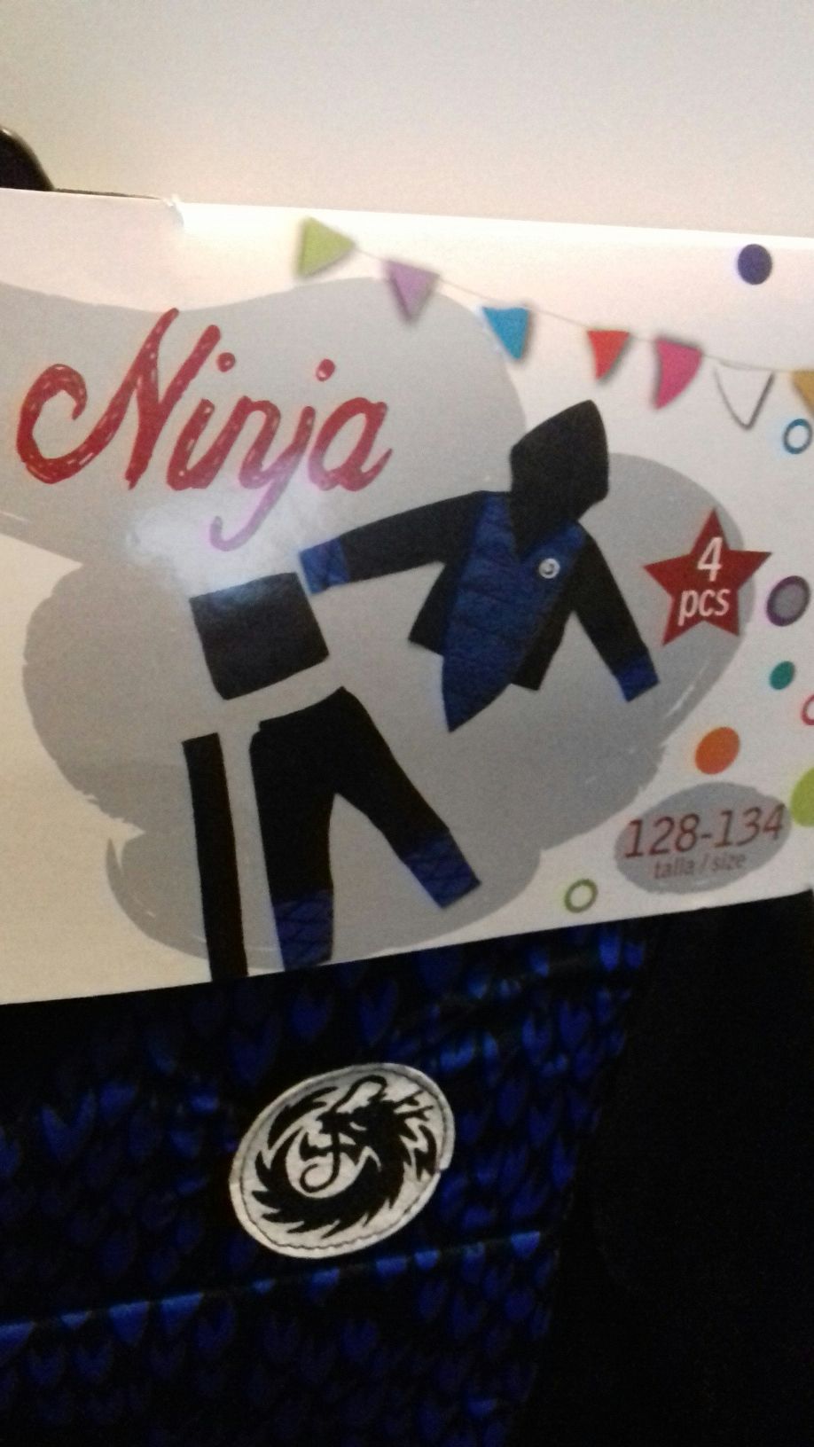 Carnaval Ninja - 128-134 cm