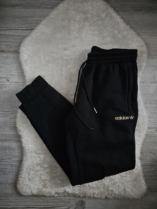 Spodnie dresowe Adidas Rozmiar M Czarne Dres Dresy Adidas