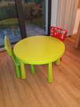Stolik + 2 krzesełka ikea