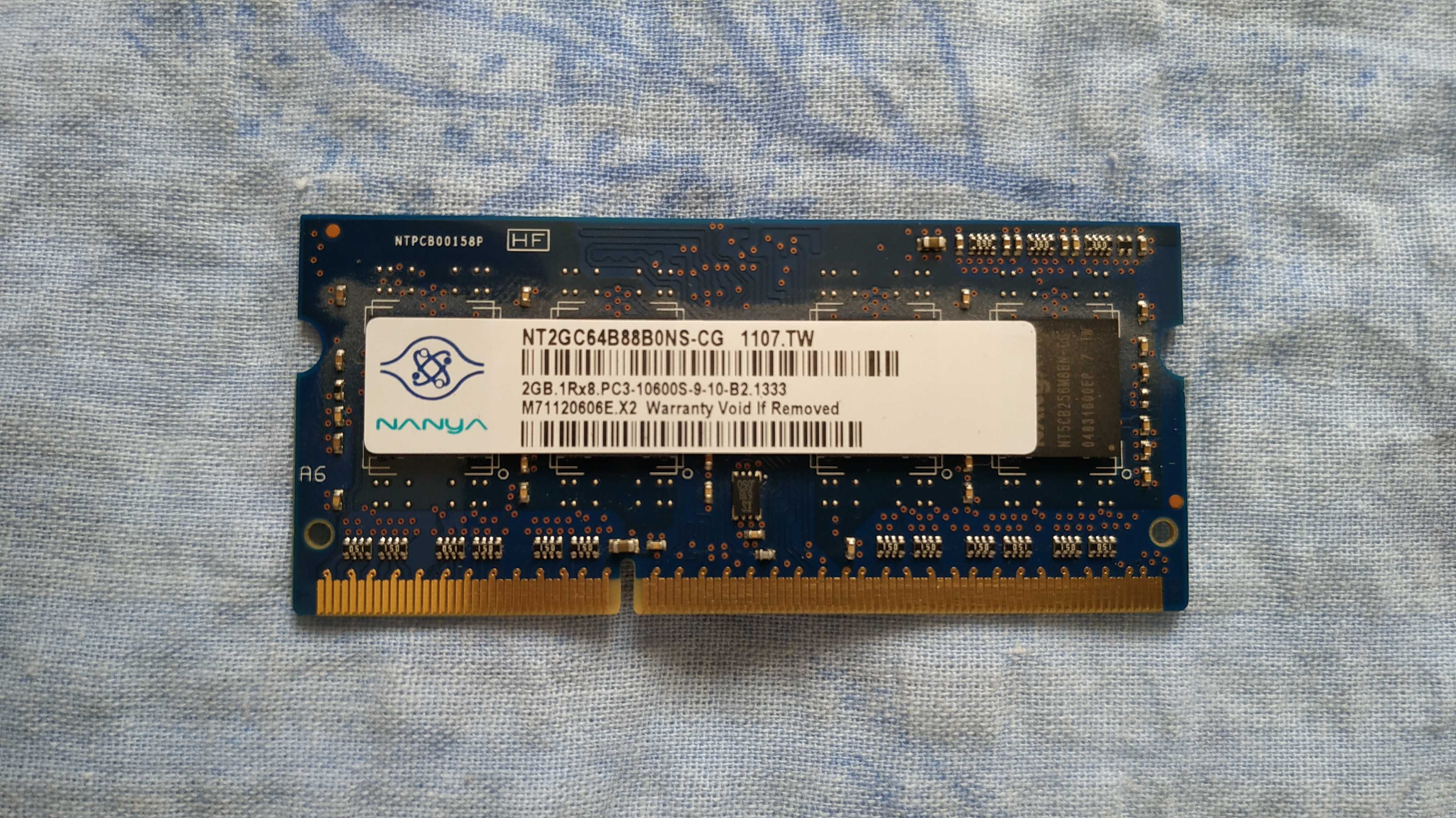 Оперативная память для ноута DDR2 2Gb, DDR3 4Gb (2+2Gb) продажа обмен