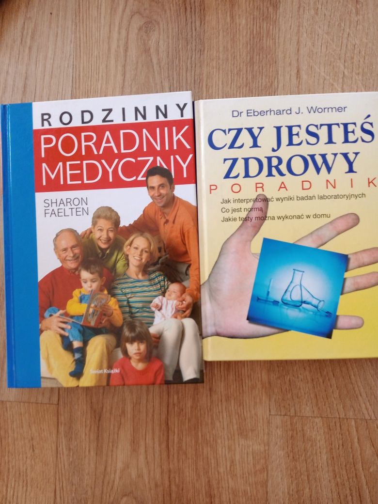 Poradnik medyczny 2 sztuki