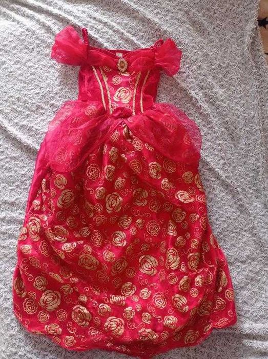 Карнавальное платье Белль красавица и чудовище 3-4, 5-6, 7-8 лет