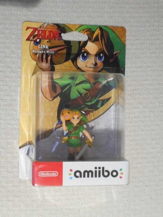 Amiibo Link Majoras Mask Zelda Nintendo - Novo