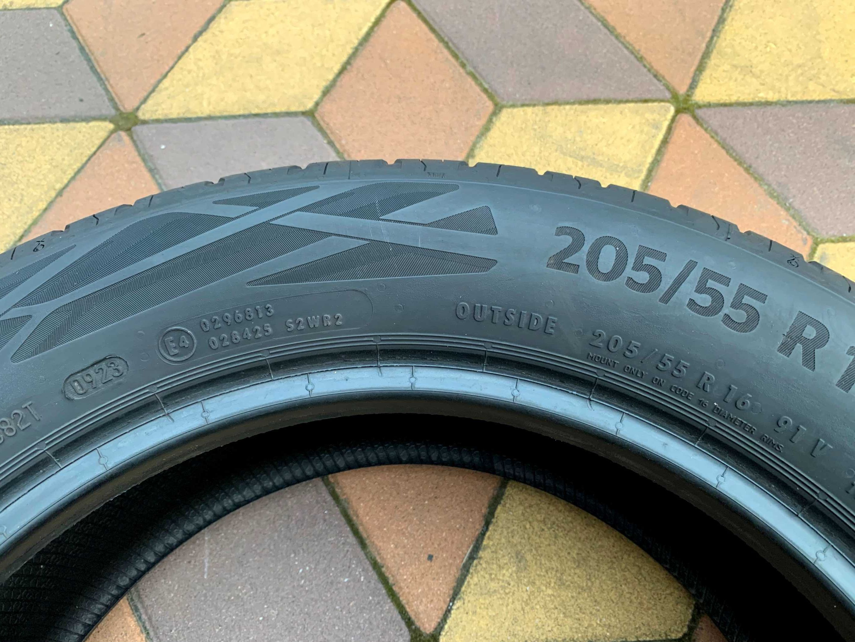 205/55 R16 Continental EcoContact 6. Шини літні 4 шт.