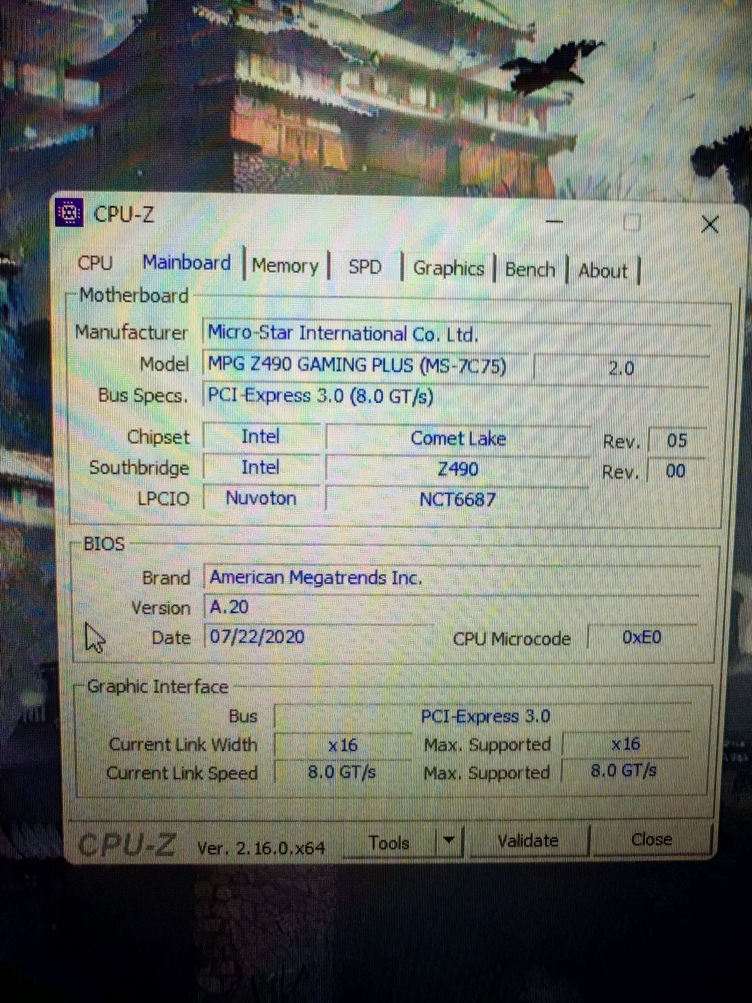 Sprzedam MSI MPG Z490 Gaming Plus i procesor Intel Core i5-10600KF
