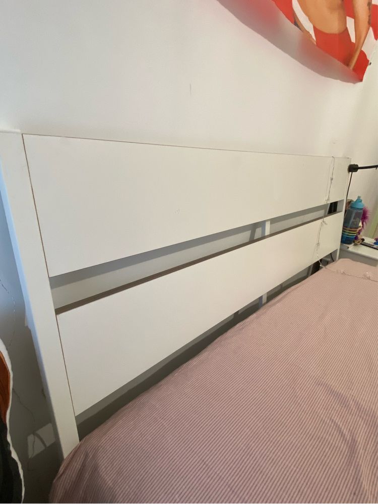 Cama de casal IKEA TRYSIL