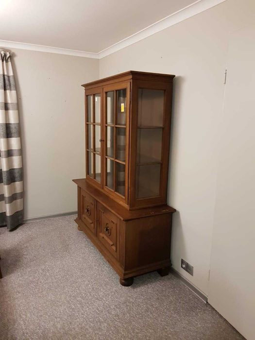 Witryna drewniana, antyk po renowacji w super cenie