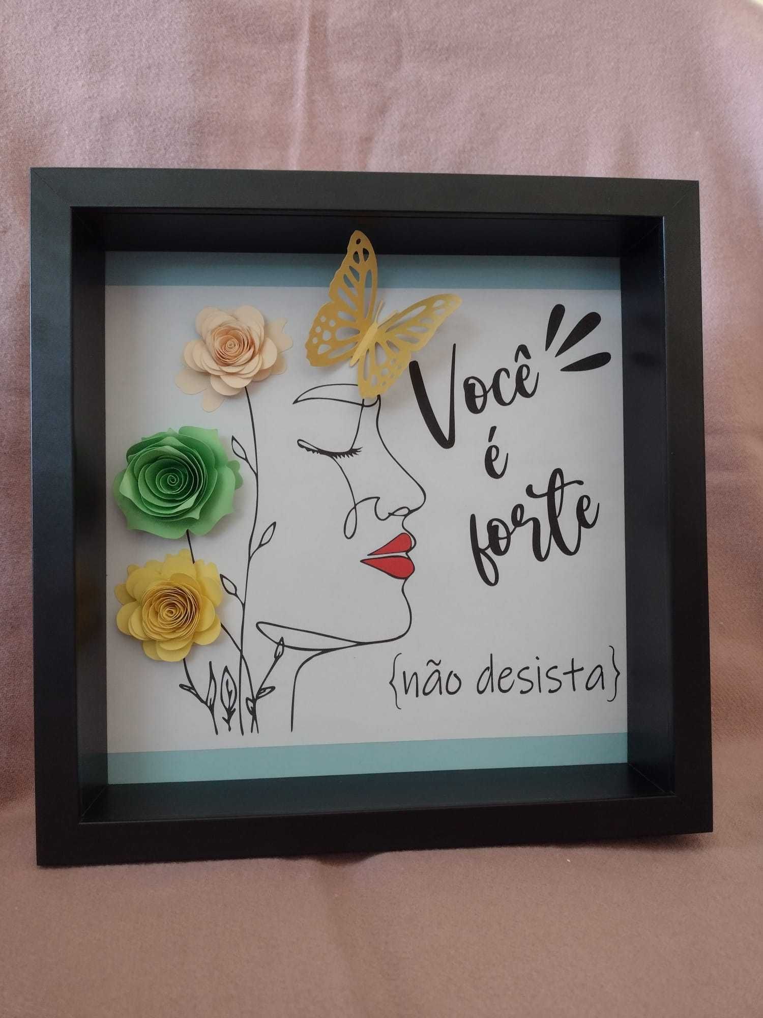 Quadros artesanais personalizados