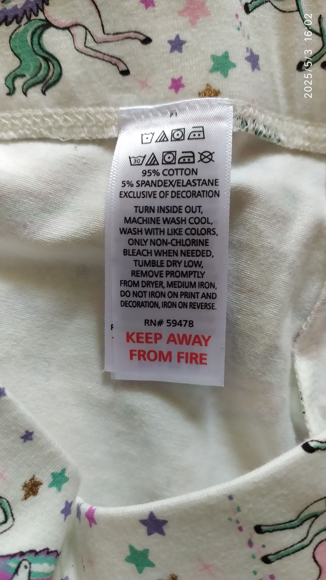 322. Prześliczne nowe legginsy na 10/11 lat