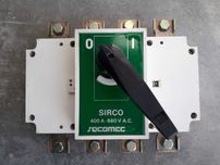 Interruptor Corte em Carga, Socomec, 4P 400A-660V AC, fondo armário