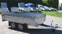 Neptun GN156 N13-263 2 KPS  Przyczepa Samochodowa Neptun Nordica N13-263 2 kps 263x145cm DMC 1,3T