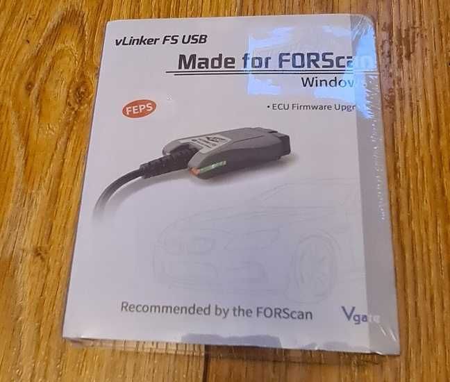 Kabel vLinker OBDII - USB dla ForScan Ford & Mazda firmy Vgate