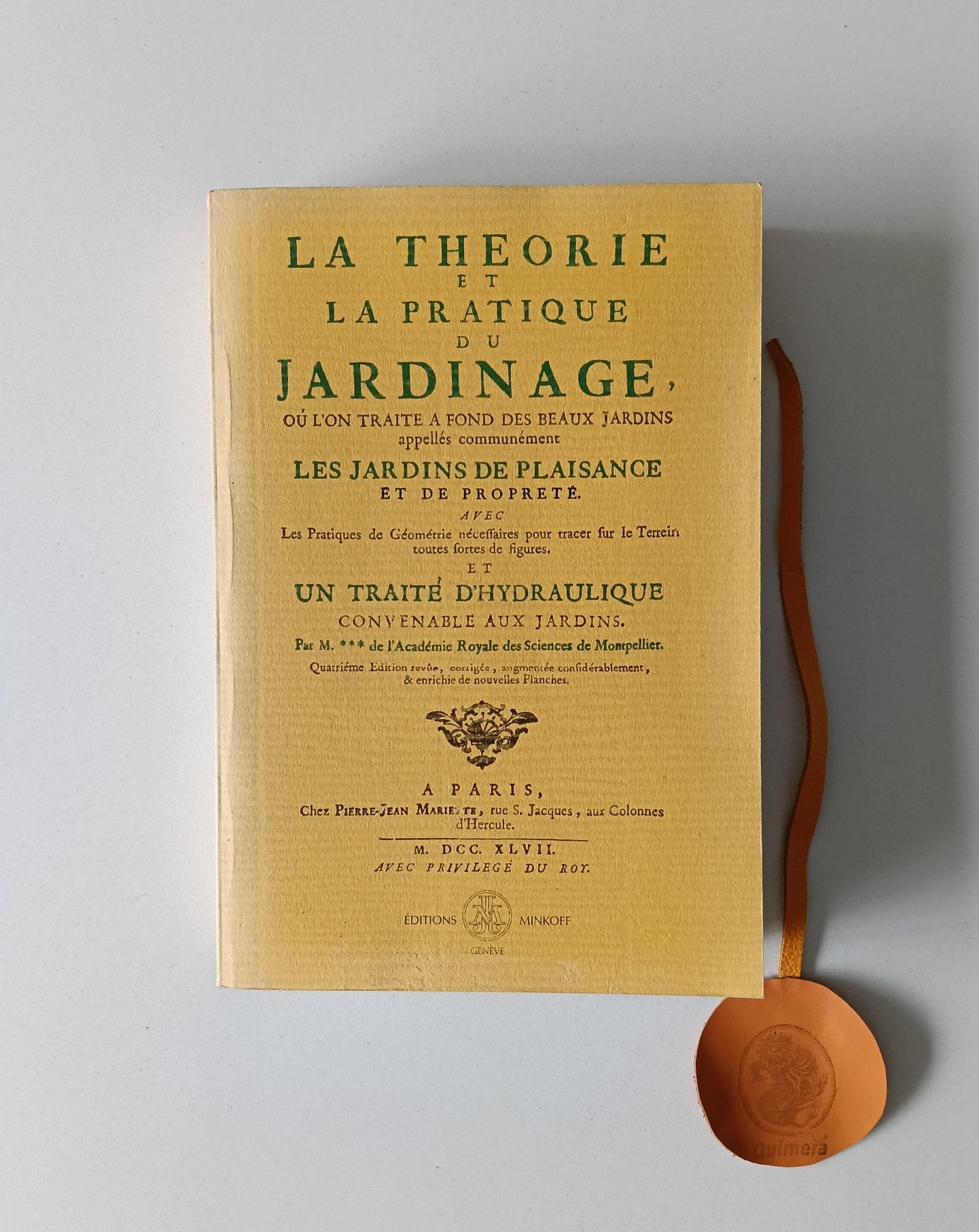 La theorie et la pratique du jardinage