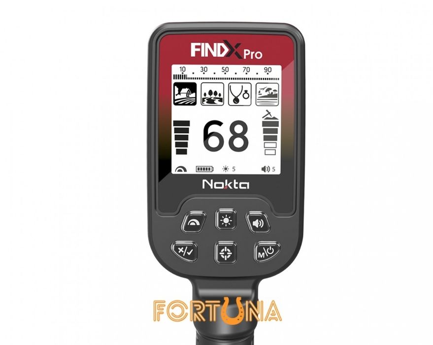 Металошукач Nokta FINDX Pro (ніж-лопатка,навушники,сумка)Нокта