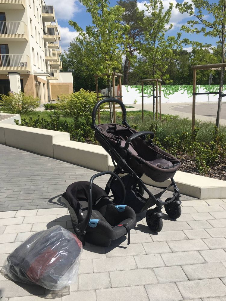 Wózek Kinderkraft MOOV CT wózek 3w1 z fotelikiem
