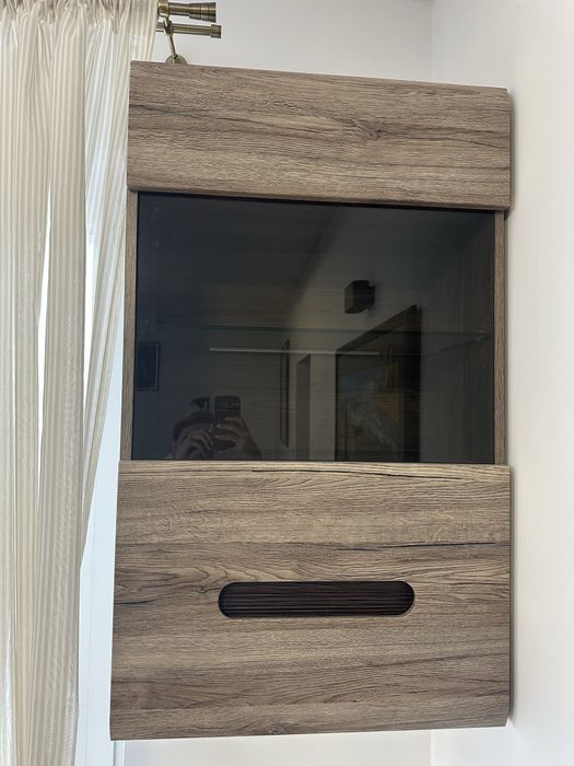 Zestaw mebli szafka RTV + komoda + szafka wisząca