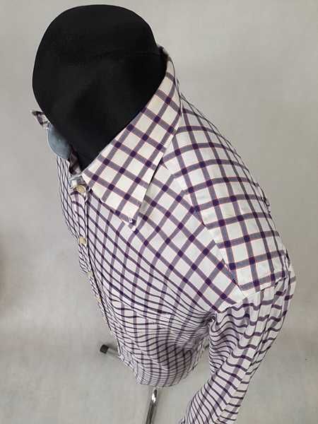 Bogner Elegancka koszula męska w kratę 39