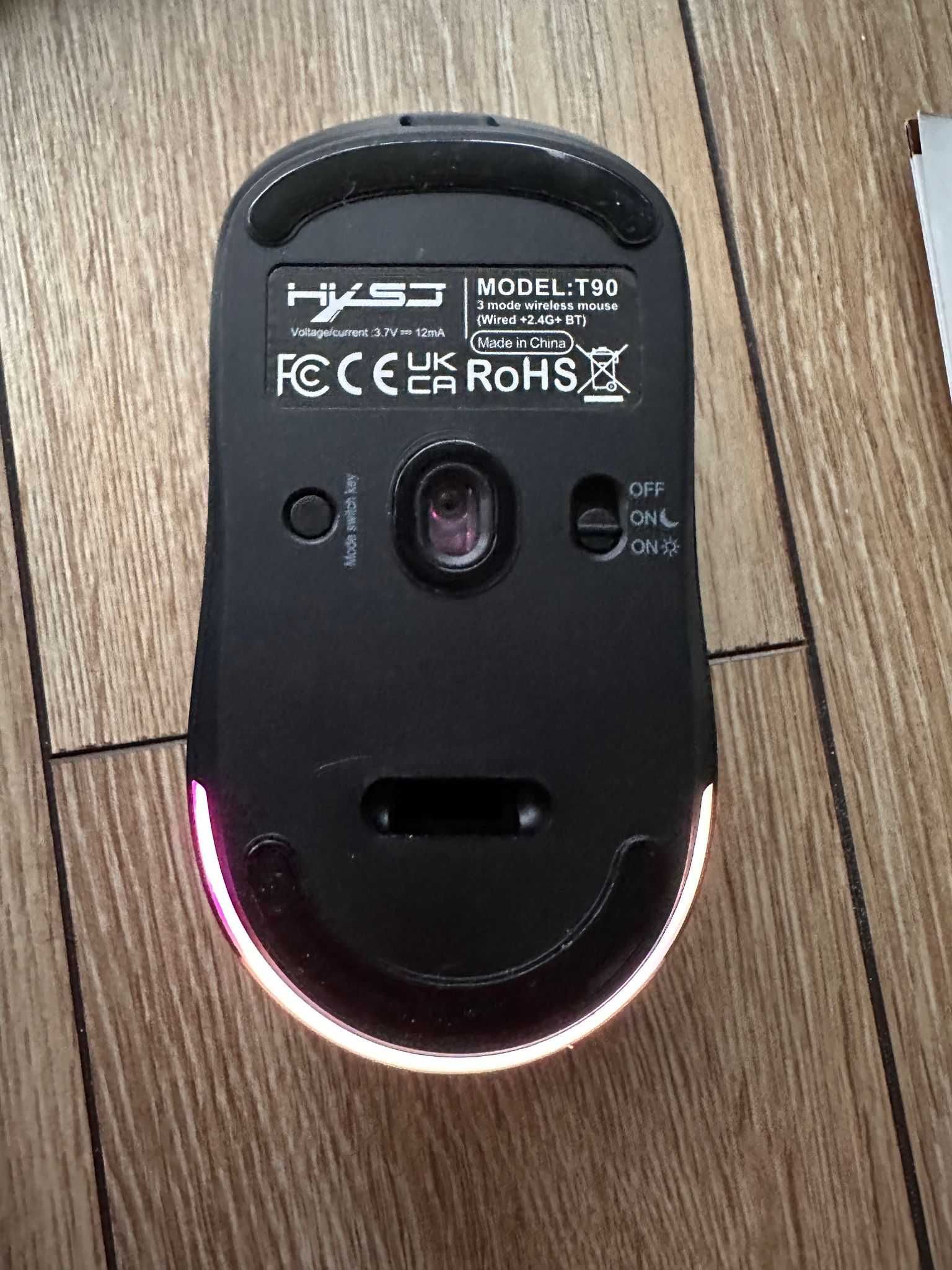 Nowa Mysz Gamingowa RGB dla graczy z cichym klikiem!