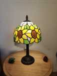 Lampa witrażowa w stylu Tiffany