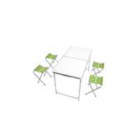 Розкладний стіл зі стільцями для пікніка та саду Кемпінг XN-12064