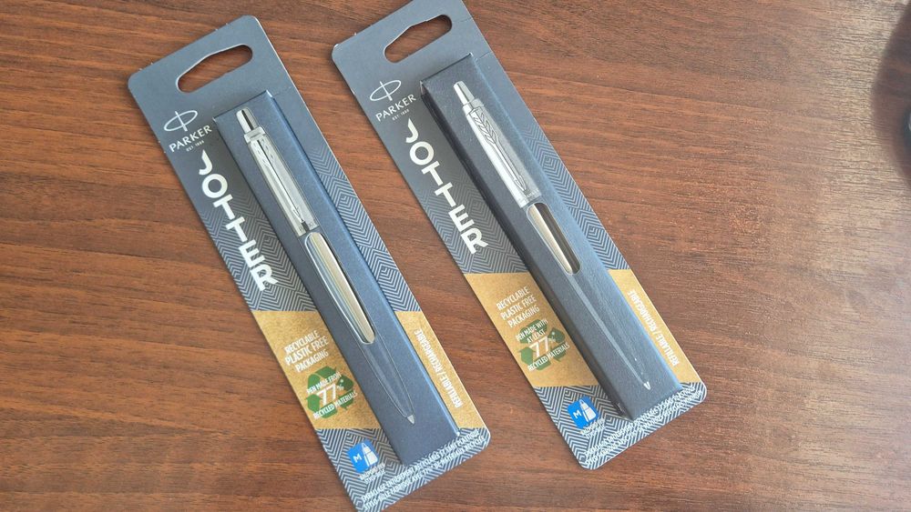 Ручка металева Parker Jotter Chrome 100% оригінал Франція