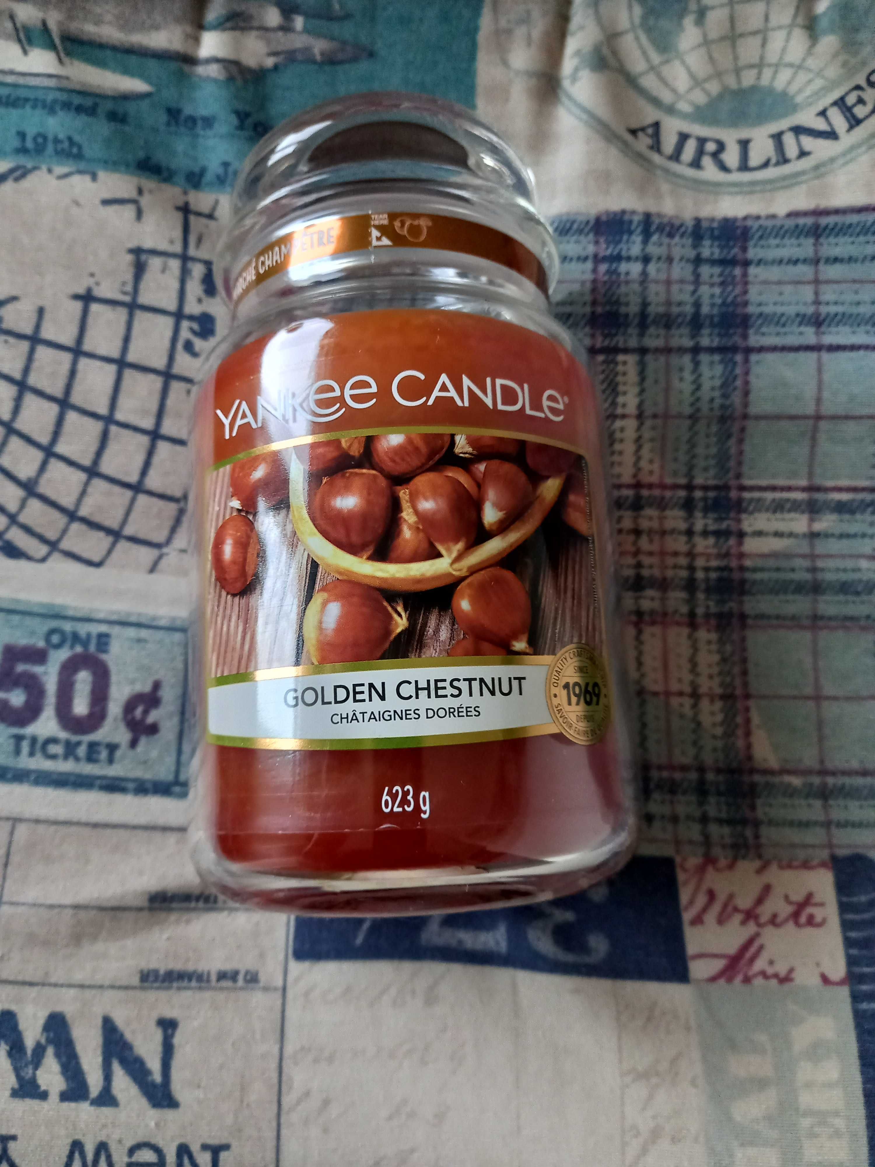 Kolekcja Yankee Candle Golden Chestnut 623 g,