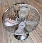 Wentylator stołowy loft retro nikiel szczotkowany SILVERCREST 30W