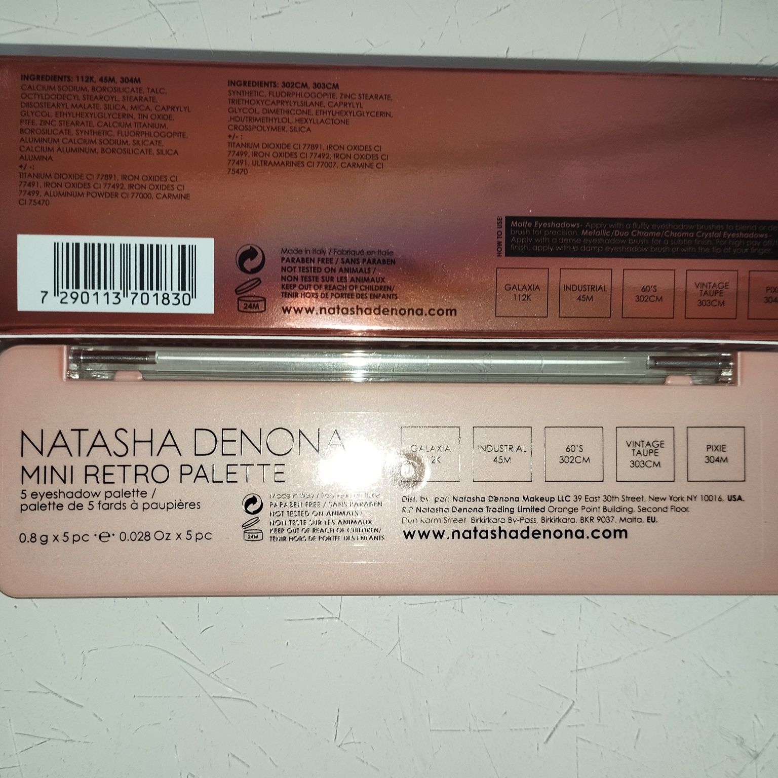 Natasha Denona mini retro paleta nowa