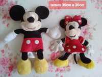 Mickey e Minnie bonecos Disney store. Par 10€