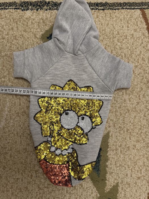 Худі, одяг з пайєтками для собачки малої породи