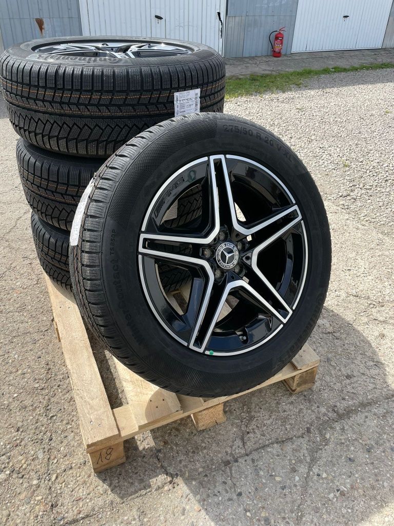 NOWE koła zimowe MERCEDES GLE AMG W167 SUV COUPE GLS 275/50/20 fvat