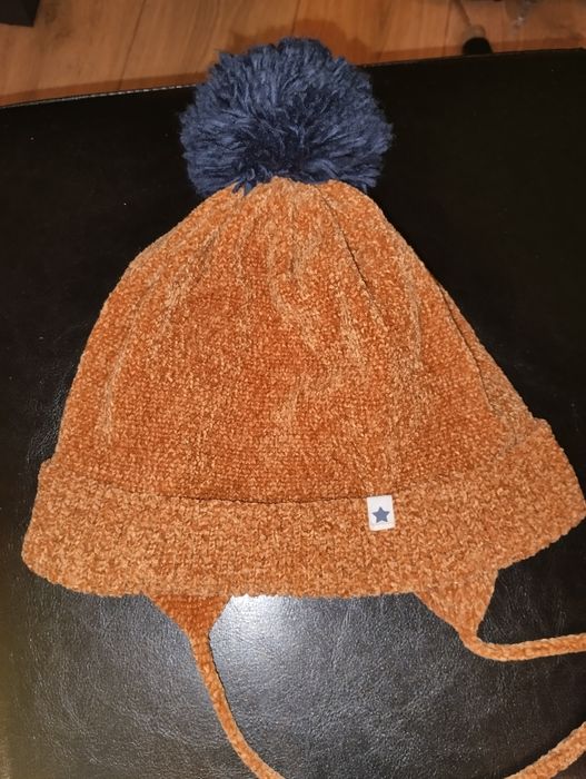 Czapka wiązana chłopięca Smyk 52/54