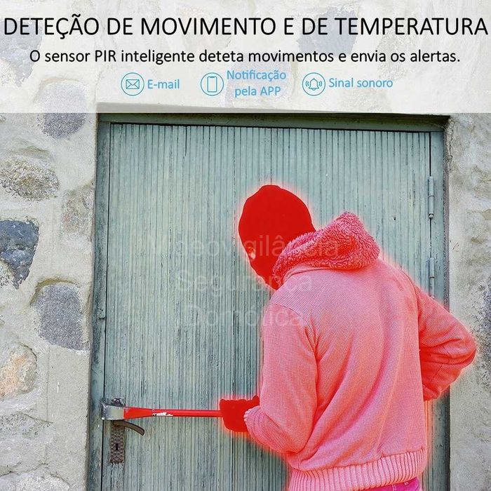 Conjunto Vigilância ‼️ 8 Canais ‼️ 2 Câmaras ‼️ FullHD ‼️ CCTV