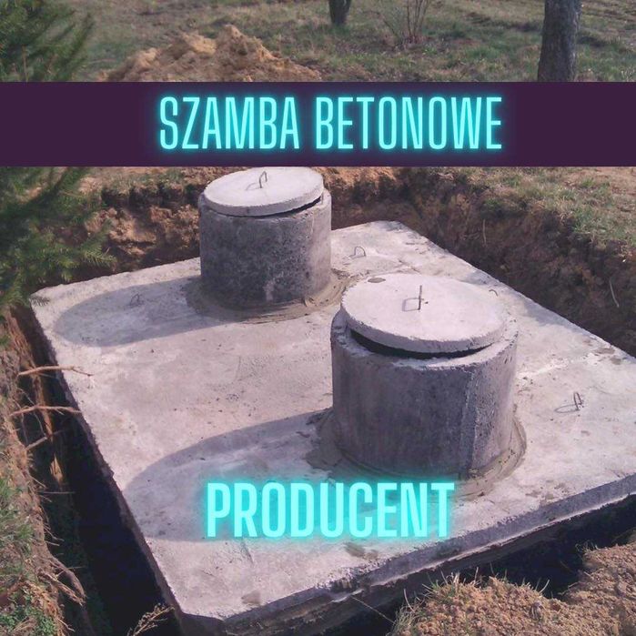 SZAMBO 8m3 szczelny zbiornik EKO szamba z atestem, PRODUCENT