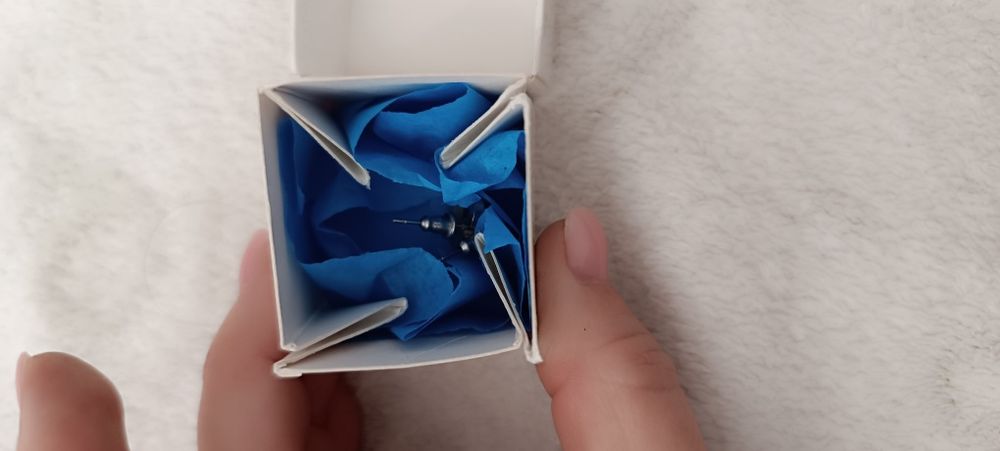 Brincos aço inoxidável Stone by stone