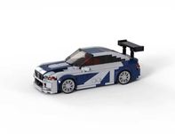 Klocki na wzór LEGO BMW M3 E46 Autko Samochodzik Sport Prezent Hit