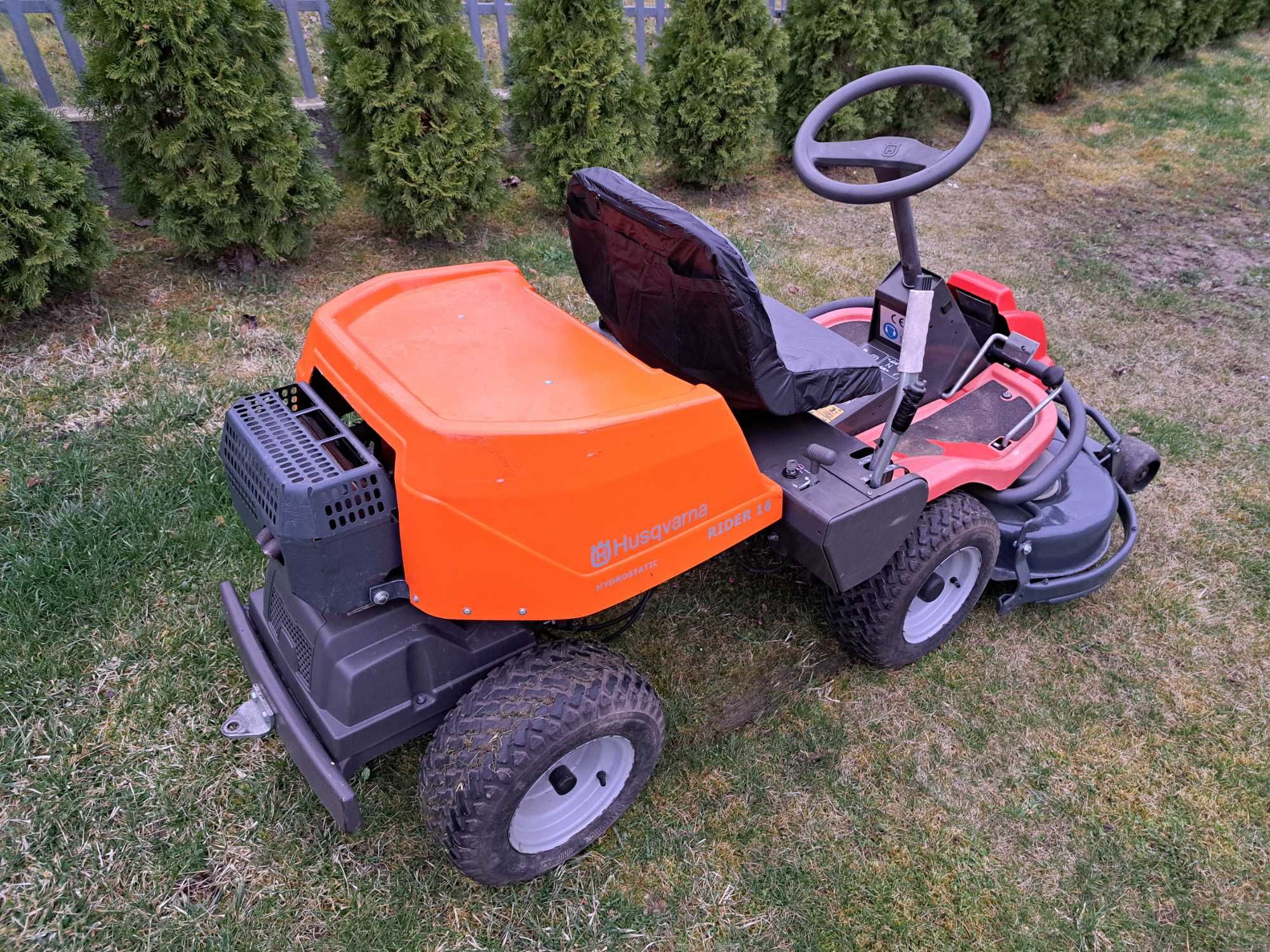 Kosiarka samojezdna traktorek Husqvarna Rider 16 KM 103cm Hydro