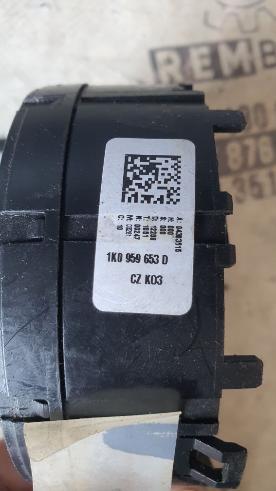 Шлейф руля, кольцо airBag audi a3 8p, golf 5 plus, jetta 1k0959653C, D