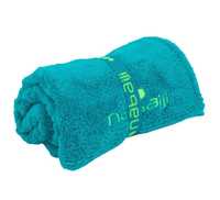 Ręcznik kąpielowy plażowy basenowy Nabaiji XL 110x175cm zielony morski